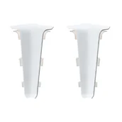 Listwy przypodłogowe - Narożnik wewnętrzny do listwy przypodłogowej PCV Biały Połysk 70 Artens 3276007775037 - miniaturka - grafika 1