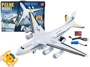 Zabawki zdalnie sterowane - Zdalnie Sterowany Samolot Pasażerski Światła 40 Mhz Pilot - miniaturka - grafika 1