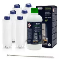 Akcesoria i części do ekspresów do kawy - Zestaw Do Delonghi AL-S002 6szt, Odkamieniacz EcoDecalk 500ml 1szt Szczotka AQ-434 - miniaturka - grafika 1