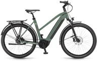 Rowery elektryczne - Winora Winora Sinus R8f eco Trapez, oliwkowy 44cm 2022 Rowery elektryczne 44034244 - miniaturka - grafika 1