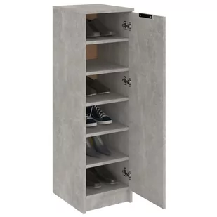 Lumarko Szafka na buty, szarość betonu, 30x35x100 cm - Szafki na buty - miniaturka - grafika 5