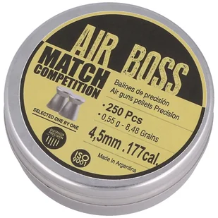 Śrut Apolo Air Boss Match Competition 4.5 mm, 250 szt. 0.55g/8.48gr (30301) - Amunicja do wiatrówek - miniaturka - grafika 1