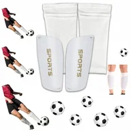 Piłka nożna - Ochraniacze Pilkarskie Nagolenniki Golenie Do Pilki Nożnej Na Piszczele R L - miniaturka - grafika 1