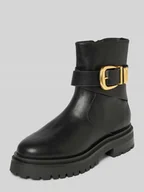 Botki damskie - Kozaki ze sprzączką - miniaturka - grafika 1