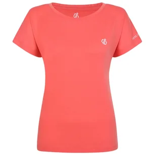 Koszulka damska Dare 2b Persisting II Tee Rozmiar: XL / Kolor: czerwony - Koszulki sportowe damskie - miniaturka - grafika 1