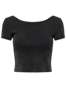 Koszulki i topy damskie - ONLY Koszulka w kolorze czarnym - miniaturka - grafika 1