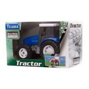 Samochody i pojazdy dla dzieci - Teama Traktor midi niebieski 1:43 - miniaturka - grafika 1
