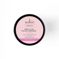 Maseczki do twarzy - Sukin SENSITIVE Różowa maseczka z glinki, 100 ml - miniaturka - grafika 1