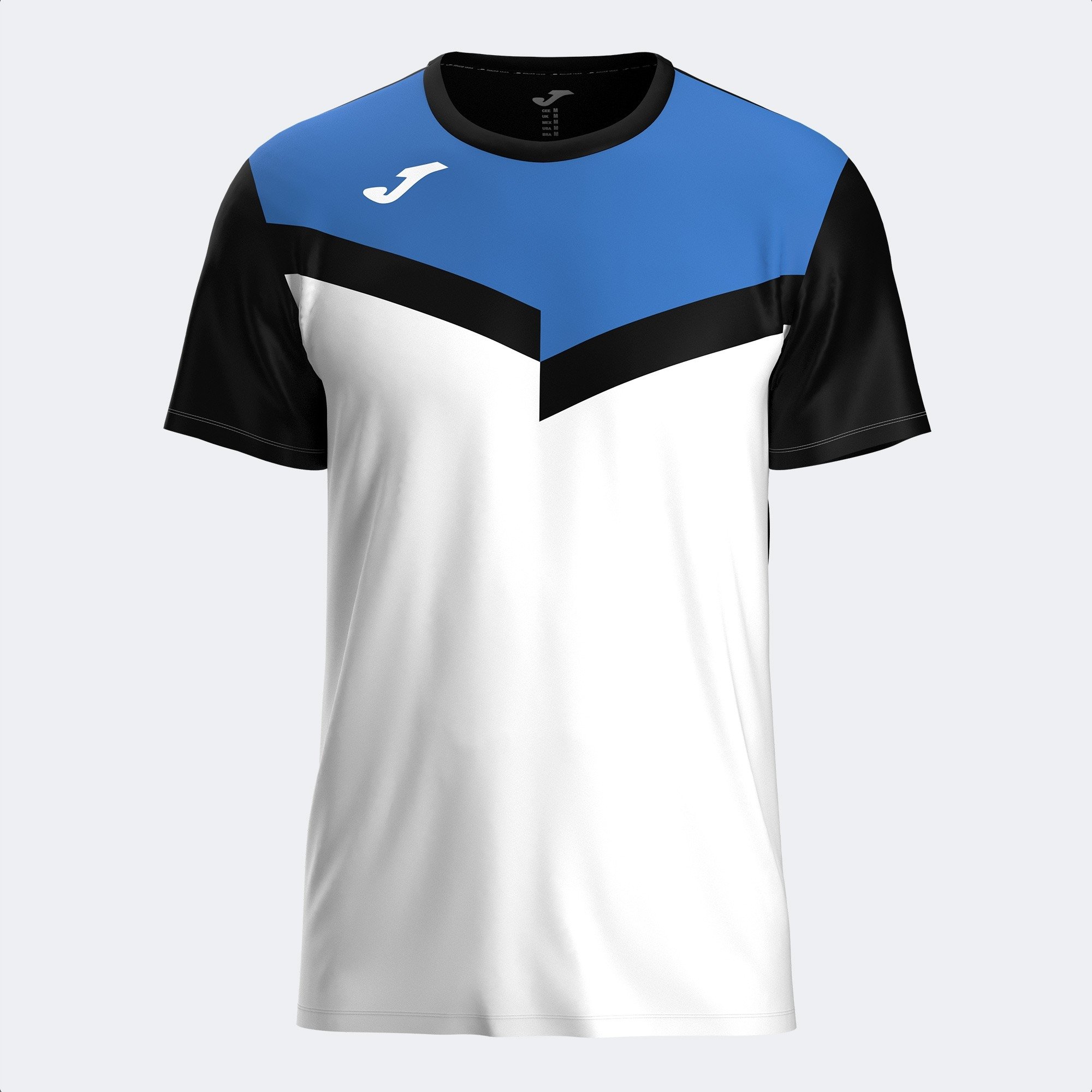 Koszulka męska Joma Court Short Sleeve T-Shirt black royal S