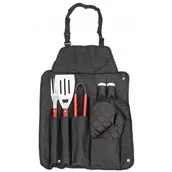 Akcesoria do grilla - ZESTAW AKCESORIÓW DO GRILLA Z FARTUCHEM 7 ELEMENTÓW - miniaturka - grafika 1