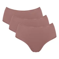 Majtki damskie - FIGI BAWEŁNIANE majtki damskie Sloggi GO Daily Cotton Midi 3P 3 szt S - miniaturka - grafika 1