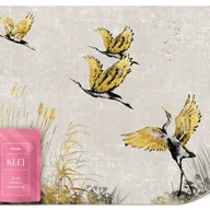 Fototapety - FOTOTAPETA DO SALONU SYPIALNI GĘSI PTAKI NATURA MURAL ABSTRAKCJA 500x350 - miniaturka - grafika 1