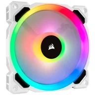Chłodzenie procesora - Corsair wentylator LL120 RGB LED Static Pressure 120 mm PWM pojedynczy biały (CO-9050091-WW) - miniaturka - grafika 1