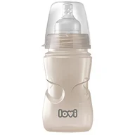 Kubki dla dzieci - LOVI Butelka Trends 3m+ beżowa, 250ml - miniaturka - grafika 1