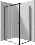 Kabiny prysznicowe - Kabina prysznicowa Deante Kerria Plus 100x80 prostokątna nero transparentne uniwersalna KKNNP10S08 - miniaturka - grafika 1