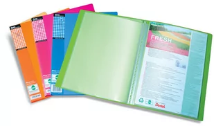 Pentel Recycology Album ofertowy A4 20 kieszeni pomarańcz DCF542F WING FRESH - Ofertówki - miniaturka - grafika 1