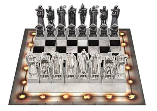 Harry Potter: The Pop-Up Wizard Chess Set, zestaw szachowy - gra planszowa - Gry planszowe - miniaturka - grafika 1