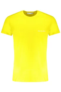 TRUSSARDI ŻÓŁTY T-SHIRT MĘSKI Z KRÓTKIM RĘKAWEM - Koszulki męskie - miniaturka - grafika 1