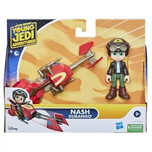 Star Wars Przygody Młodych Jedi Figurka z Pojazdem - Nash Durango, F80105 - Figurki dla dzieci - miniaturka - grafika 1