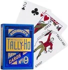 Gry karciane - Bicycle Tally-Ho Metalluxe, karty do gry, czarne - miniaturka - grafika 1