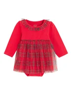 Body dla niemowląt - COOL CLUB Sukienka z body w kolorze czerwonym - miniaturka - grafika 1