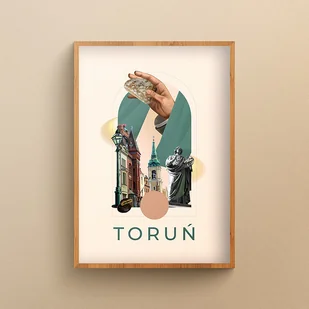 Plakat Toruń - Obrazy i zdjęcia na płótnie - miniaturka - grafika 1
