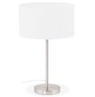 Lampy stojące - TIGUA lampa stołowa tworzywo sztuczne k. biały - miniaturka - grafika 1