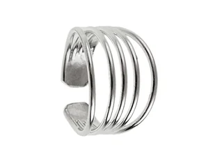 Kolczyk nausznica srebrne druciki kn033 - 0,4g. - Kolczyki - miniaturka - grafika 1