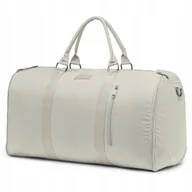 Torby męskie - PUCCINI Torba Podróżna Pokrowiec na Odzież Garment Bag Beżowa TD246-6A - miniaturka - grafika 1