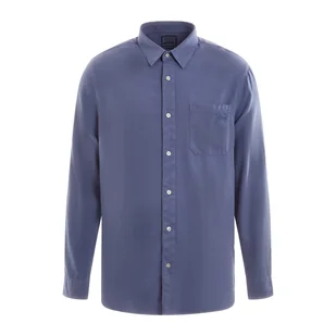 Męska Koszula GUESS LS COLLINS TWILL GD M3YH26WFKI0-G7HC – Niebieski - Koszule męskie - miniaturka - grafika 1