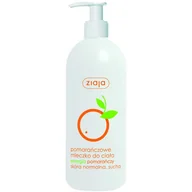 Balsamy i kremy do ciała - Ziaja Mleczko Do Ciała Pomarańczowe 400ml - miniaturka - grafika 1