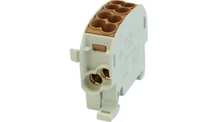 Simet Blok rozdzielczy - odgałęźny Al/Cu SCB 25 (80110) SIMBLOCK brązowy 81501015 81501015 - Inne akcesoria elektryczne - miniaturka - grafika 1