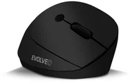Myszki - EVOLVEO LadyErgo, tichá vertikální ergonomická myš, 2.4GHz, černá - miniaturka - grafika 1