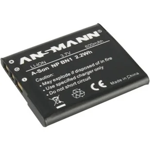 Ansmann A-Son NP-BN1 1400-0009 - Akumulatory do aparatów dedykowane - miniaturka - grafika 1