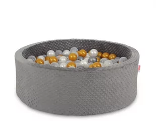 Suchy basen minky H-30 cm z piłkami 300szt. - ciemnoszary - Suche baseny Suchy basen minky H-30 cm z piłkami 300szt. - ciemnoszary - Suche baseny - miniaturka - grafika 1