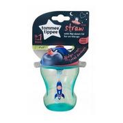 Kubki dla dzieci - Tommee Tippee 471550 KUBEK NIEKAPEK SŁOMKA BOY 230 ML 7 + 66265-uniw - miniaturka - grafika 1