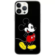 Etui i futerały do telefonów - Disney ERT ERT Mickey Mouse etui na telefon zaprojektowane dla iPhone 11 - czarne DPCMIC18695 - miniaturka - grafika 1