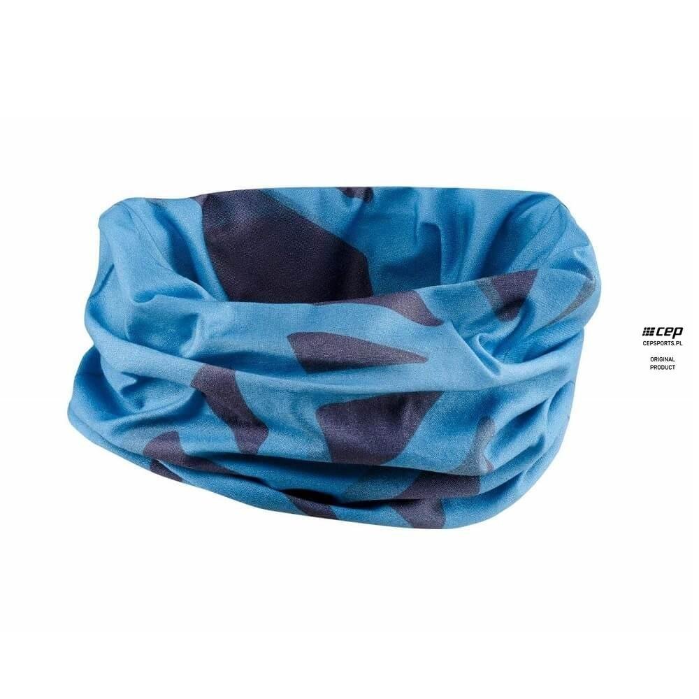 Sportowa bandana CEP komin unisex błękitny