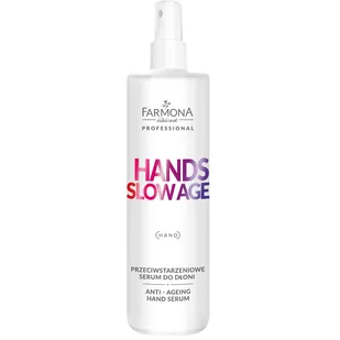 Farmona Professional HANDS SLOW AGE Przeciwstarzeniowe serum do dłoni 200ml PRO7040 - Kremy i maski do rąk - miniaturka - grafika 1