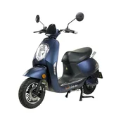 Skutery - Skuter Elektryczny Bili Bike Grace 800W Lit -Niebieski - miniaturka - grafika 1