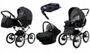 Wózki dziecięce - Babylux Margaret 4w1 + baza isofix 5903890854706 - miniaturka - grafika 1