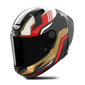 Kaski motocyklowe - Kask Integralny Nolan X-804 RS Piega Złoty/Czerwony/Zielony Metal BłyszczącyXXXL - miniaturka - grafika 1