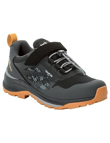 Jack Wolfskin Unisex Vili Hiker Texapore Low K buty trekkingowe dla dzieci, Jesienne liście, 34 EU