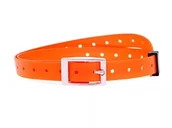 Artykuły szkoleniowe - Obroża plastikowa 70 cm mini DOGtrace- Pomarańczowy - miniaturka - grafika 1