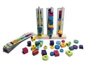 Układanki dla dzieci - BS Toys BS Toys, drewniana układanka Wieża klocki mokopico-1654-0 - miniaturka - grafika 1