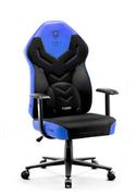 Fotele gamingowe - Diablo Chairs Chairs Fotel X-Gamer 2.0 L Czarno-niebieski - miniaturka - grafika 1