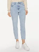 Spodnie damskie - Noisy May Jeansy Moni 27029555 Niebieski Skinny Fit - miniaturka - grafika 1