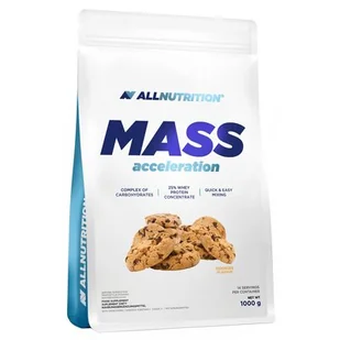 ALLNUTRITION Mass Acceleration 1000 g ciasteczka - Odżywki na masę - miniaturka - grafika 1