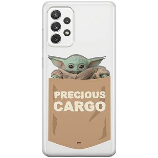 ERT GROUP etui na telefon Samsung A33 5G, case oryginalny i oficjalnie licencjonowany przez Star Wars, wzór Baby Yoda 030, optymalnie dopasowane, plecki z TPU częściowo przeźroczyste - Etui i futerały do telefonów - miniaturka - grafika 1