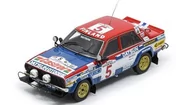 Samochody i pojazdy dla dzieci - Spark Model Nissan Datsun Violet Gt No.5 2Nd Rally  1:43 S7772 - miniaturka - grafika 1